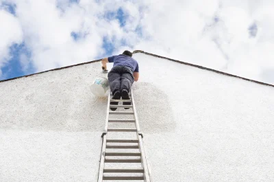 Peinture extérieure à Pédernec — façades et ravalement